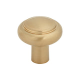 Top Knobs TK3110HB Clarence 1 1/4" Diameter Mushroom Knob Honey Bronze