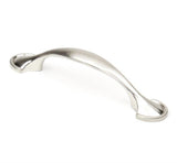 Builders Choice 03593-15 3" Centers Cabinet Pull Satin Nickel