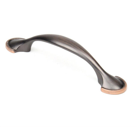 Builders Choice 03593-OBH 3" Centers Cabinet Pull Oil Rubbed Bronze with Highlights