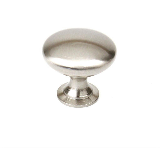 Builders Choice 05122-15 1-1/4" Cabinet Knob Satin Nickel