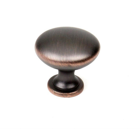 Builders Choice 05122-OBH 1-1/4" Cabinet Knob Oil Rubbed Bronze with Highlights