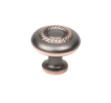 Builders Choice 06031-OBH 1-1/4" Cabinet Knob Oil Rubbed Bronze with Highlights