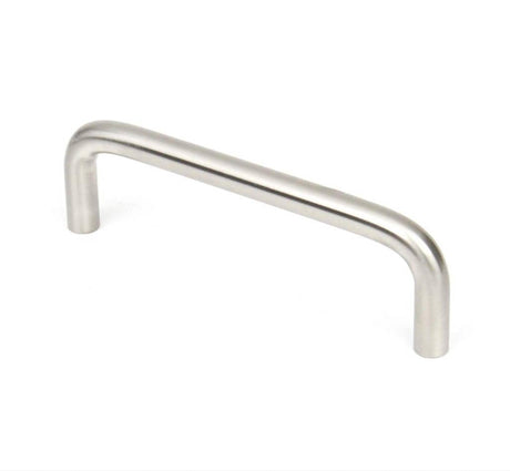 Builders Choice 06302-15 96 mm Centers Cabinet D-Pull Satin Nickel