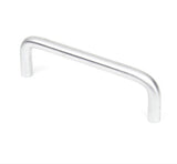 Builders Choice 06302-26D 96 mm Centers Cabinet D-Pull Satin Chrome