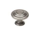 Builders Choice 07015-AP 1-1/4" Cabinet Knob Antique Pewter