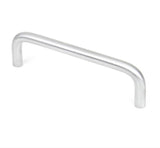 Builders Choice 07302-26D 4" Centers Cabinet D-Pull Satin Chrome