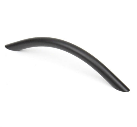 Builders Choice 08410-MB 128 mm Centers Bow Cabinet Pull Matte Black
