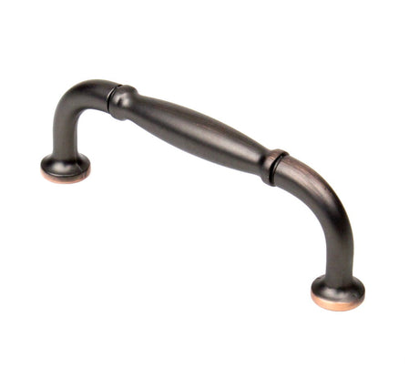 Builders Choice 03708-OBH oil rubbed bronze with highlights cabinet pull