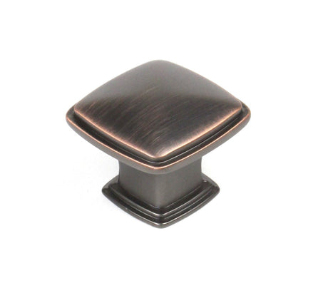 Builders Choice 05253-OBH oil rubbed bronze with highlights cabinet knob
