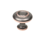 Builders Choice 06031-OBH oil rubbed bronze with highlights cabinet knob