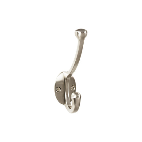Top Knobs TK1064BSN Bergen 5 9/16" Wall Hooks Brushed Satin Nickel