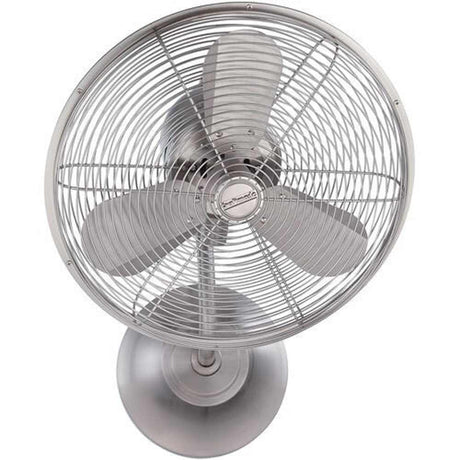 Craftmade BW116BNK3-HW brushed polished nickel wall fan blades included