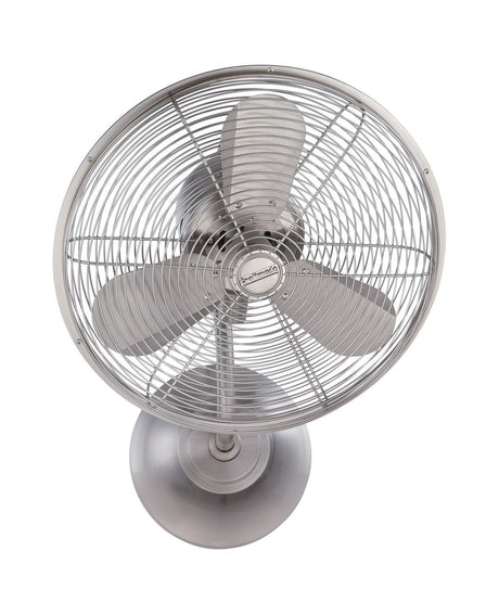 Craftmade BW116BNK3 brushed polished nickel wall fan blades included