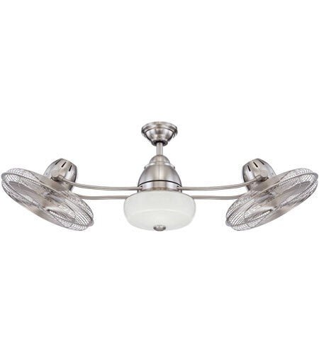 Craftmade BW248BNK6 BW248-6 48" Bellows II Indoor/Outdoor Ceiling Fan Brushed Polished Nickel