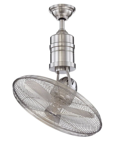 Craftmade BW321BNK3 brushed polished nickel ceiling fan blades included