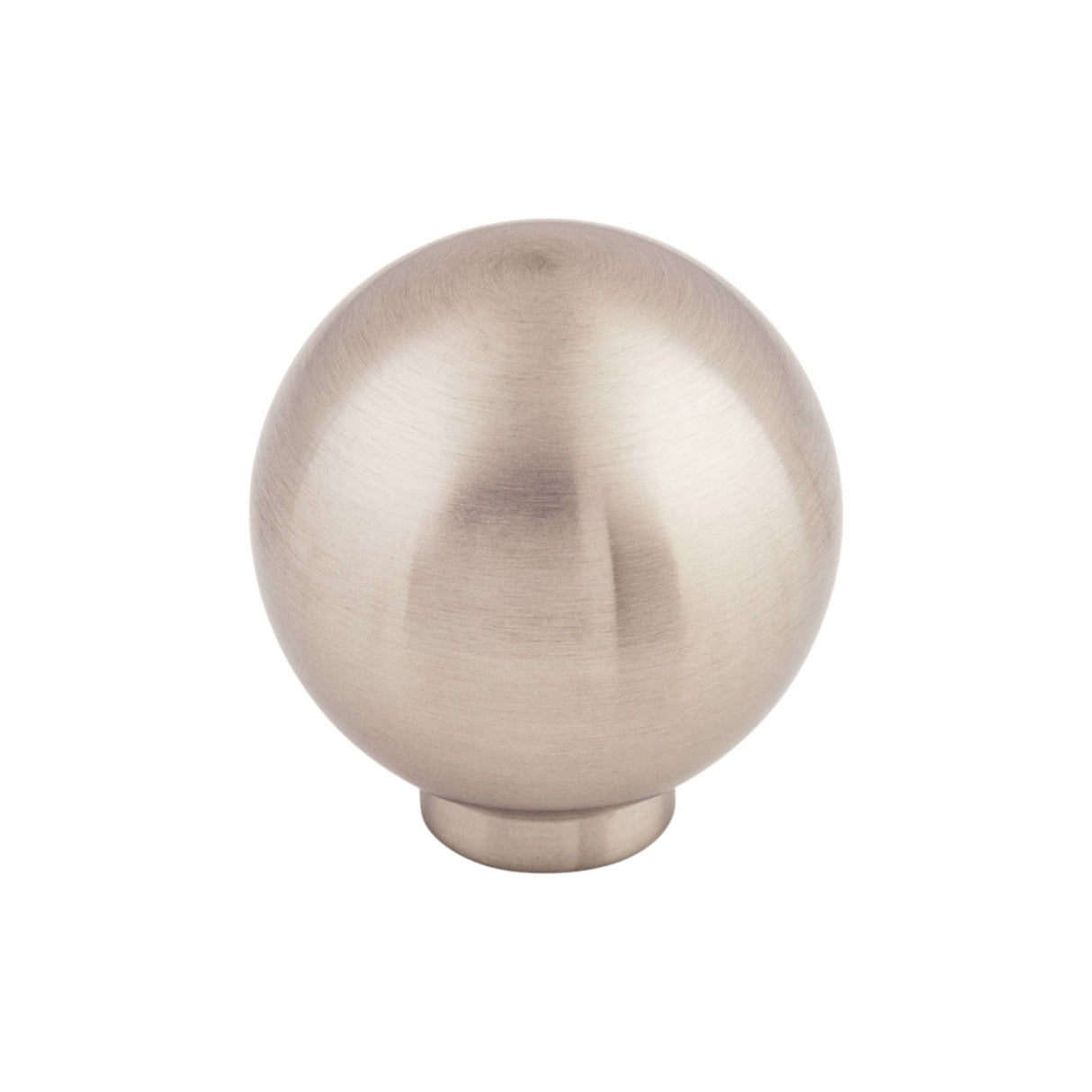 Top Knobs SS18 Ball 1" Diameter Round Knob Stainless Steel
