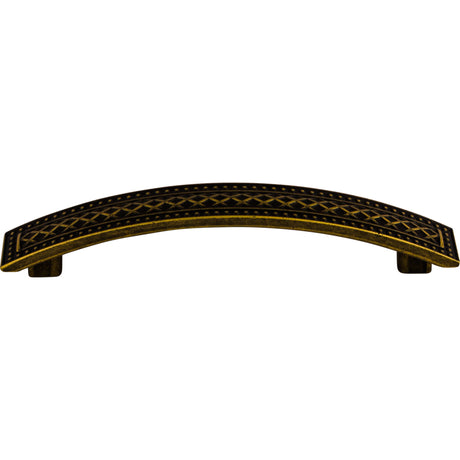 Top Knobs TK175GBZ Trevi Crest 5" Center to Center Bar Pull German Bronze