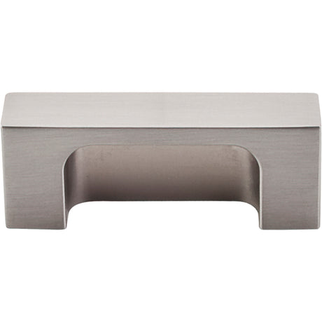 Top Knobs TK275BSN Modern Metro 2" Center to Center Finger Pull Brushed Satin Nickel