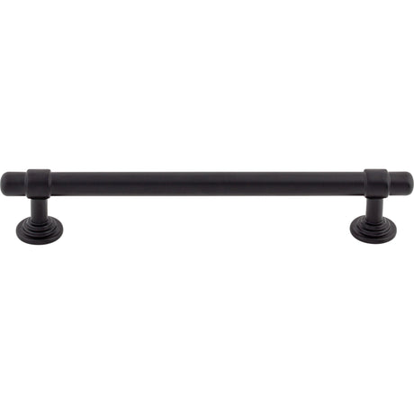 Top Knobs TK3003BLK Ellis 6 5/16" Center to Center Bar Pull Flat Black