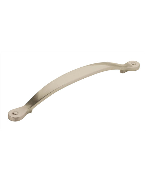 Amerock BP1589G10 Inspirations 6-5/16 inch (160mm) Center-to-Center Satin Nickel Cabinet Pull