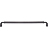 Top Knobs TK3418BLK Lavington 12" Center to Center Bar Pull Flat Black