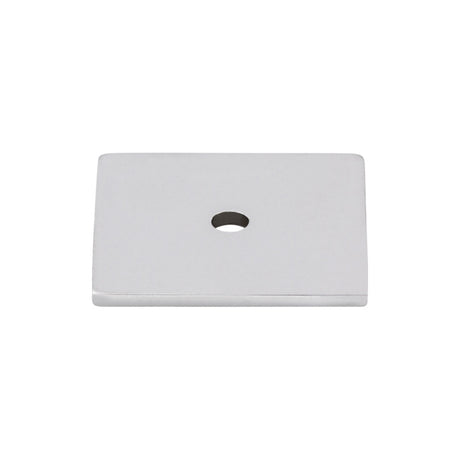 Top Knobs TK95PC Square Knob Backplate Polished Chrome