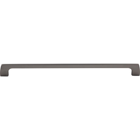 Top Knobs TK547AG Holland 12" Center to Center Bar Pull Ash Gray