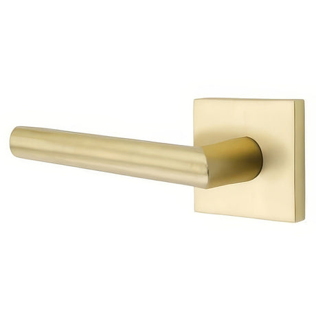 Emtek C5110STUUS4 satin brass passage door lever