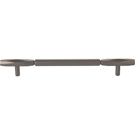Top Knobs TK3084AG Kingsmill 7 9/16" Center to Center Bar Pull Ash Gray