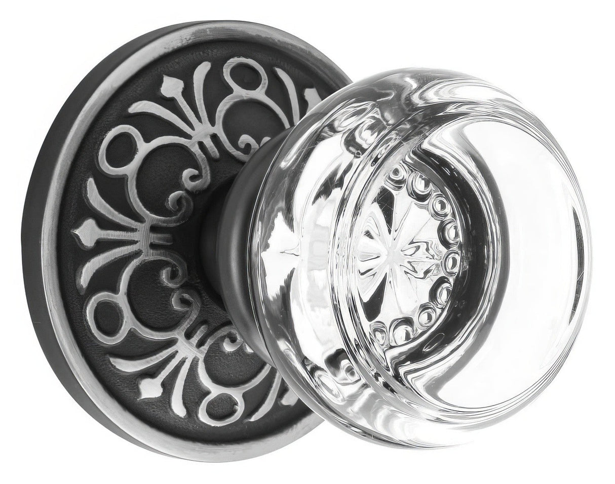 Emtek C8100GTUS15 satin nickel passage door knob