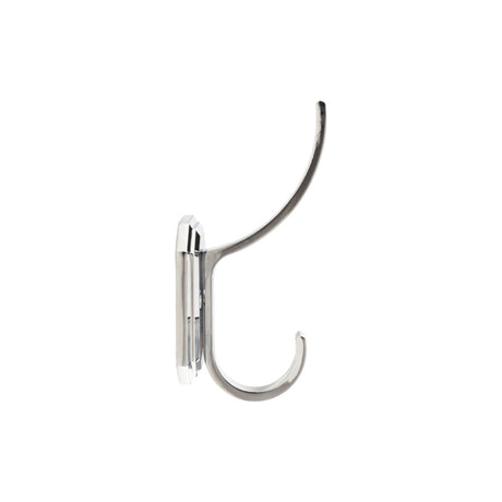 Top Knobs TK1065PC Emerald 6 1/4" Wall Hooks Polished Chrome