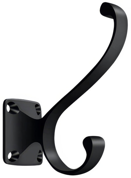 Deltana CAHH35U19 black coat and hat hook