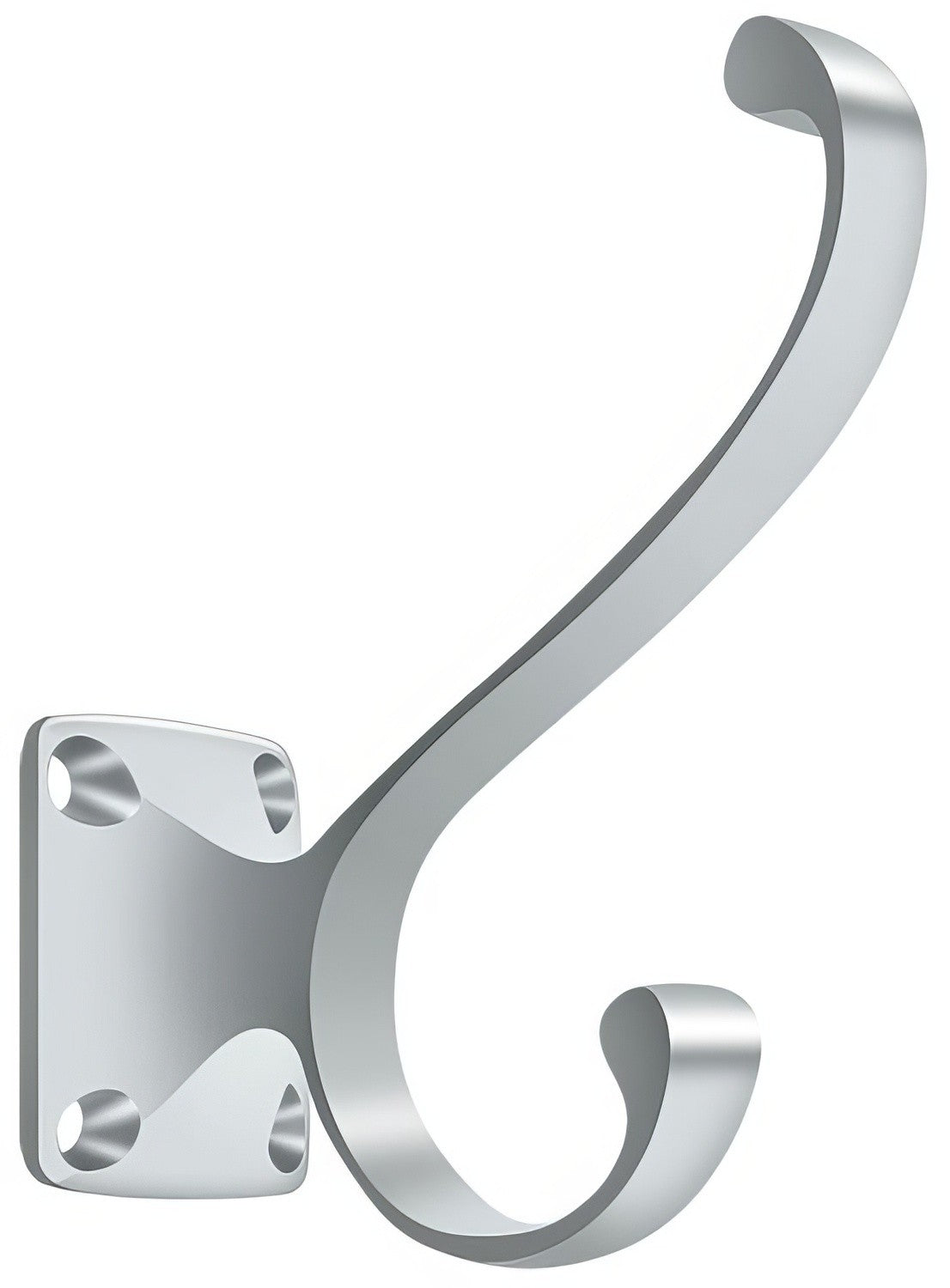 Deltana CAHH35U26 polished chrome coat and hat hook