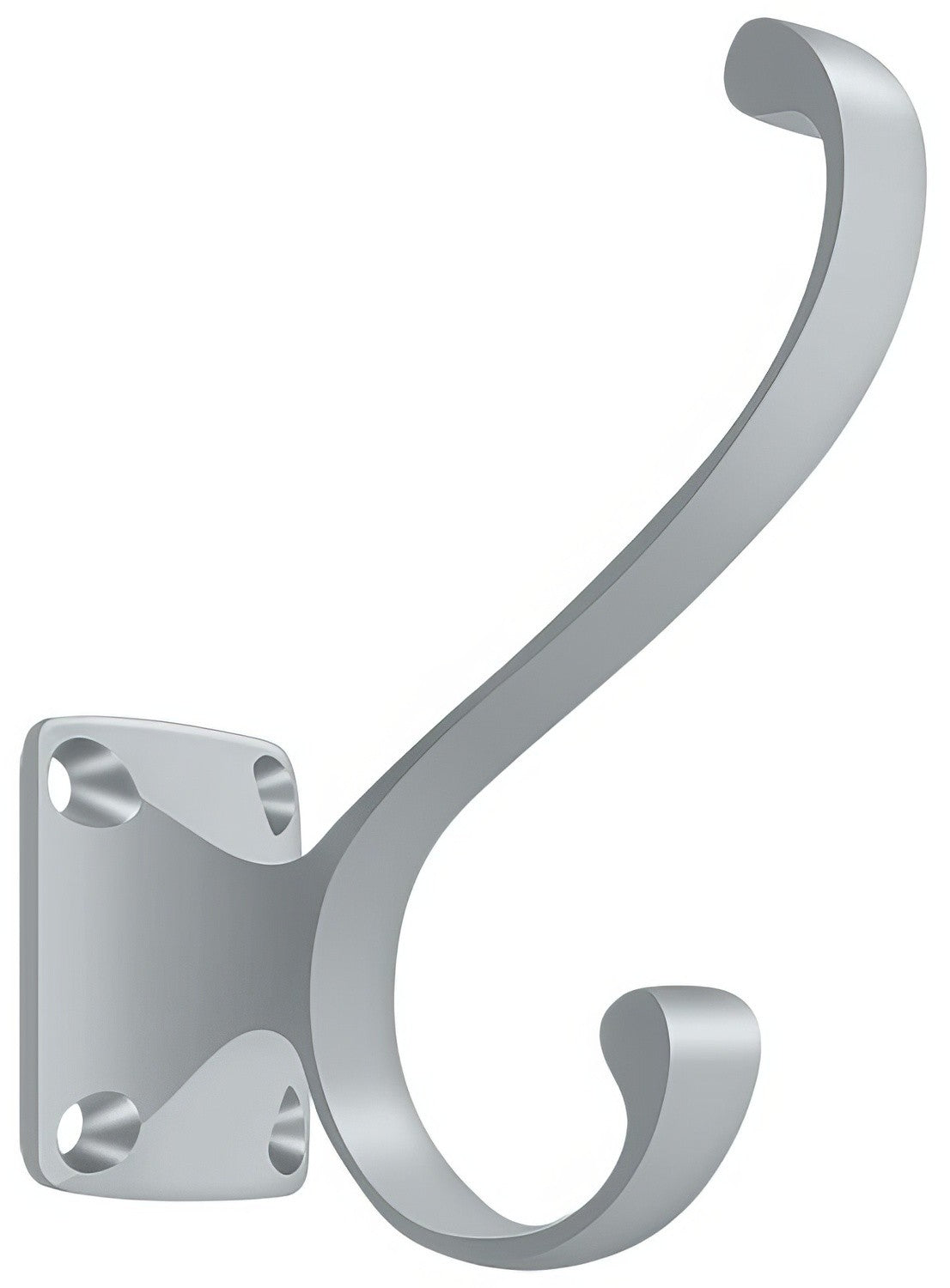 Deltana CAHH35U26D satin chrome coat and hat hook