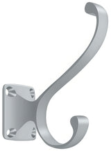 Deltana CAHH35U26D satin chrome coat and hat hook