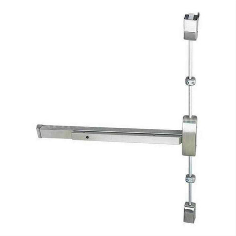 Cal-Royal 9860-V-3684-LHR-32D 36" Surface Vertical Rod Exit Device Satin Stainless Steel