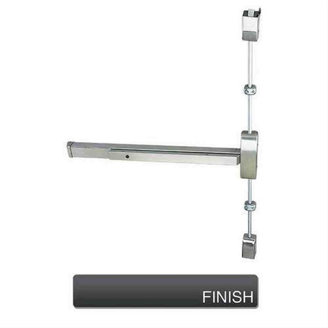 Cal-Royal 9860-V-3684-LHR-10B 36" Surface Vertical Rod Exit Device Oil Rubbed Dark Bronze