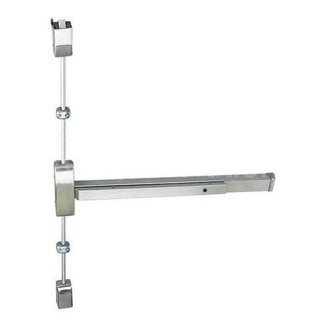 Cal-Royal 9860-V-3684-RHR-32D satin stainless steel vertical rod exit device