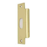 Cal-Royal ASAST-3 ANSI/ASA Strike 4-7/8" x 3-3/8" x 1-1/4" Bright Polished Brass