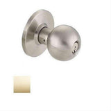 Cal-Royal BA03-3 Grade 2 Classroom Door Knob 2-3/4" Backset Bright Polished Brass