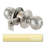 Cal-Royal BA20-10 Grade 2 Privacy Door Knob with 2-3/4" Backset Satin Bronze