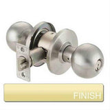 Cal-Royal BA30-10 Grade 2 Passage Door Knob with 2-3/4" Backset Satin Bronze