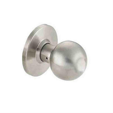 Cal-Royal BA50-32D Grade 2 Keyed Exit Lock Door Knob Satin Stainless Steel