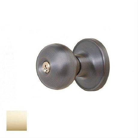 Cal-Royal BER30-3 Passage Door Knob Bright Polished Brass