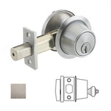 Cal-Royal CB160SC-15 Grade 2 Single Cylinder Deadbolt Satin Nickel