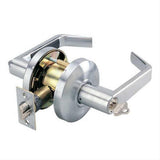 Cal-Royal CSL05-26D Grade 2 Clutch Storeroom Door Lever with 2-3/4" Backset Satin Chrome