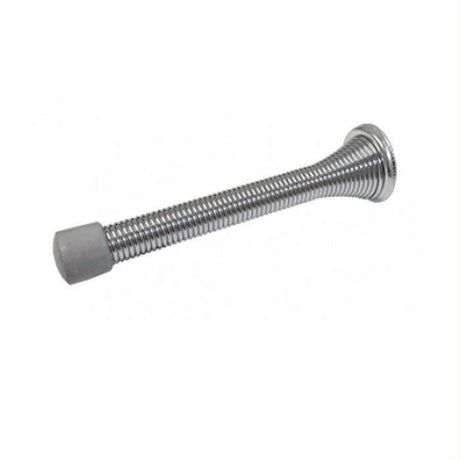 Cal-Royal HDFS3-26 3-1/8" Heavy Duty Flexible Door Stop Bright Polished Chrome