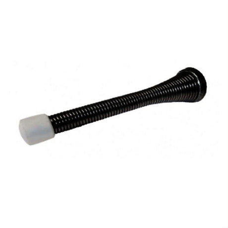 Cal-Royal JFS13-1 3-3/4" Heavy Duty Jumbo Spring Door Stop Black