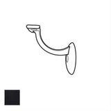 Cal-Royal JUHB28-1 Jumbo Heavy Duty Hand Rail Bracket Black