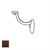 Cal-Royal JUHB28-10B Jumbo Heavy Duty Hand Rail Bracket Oil Rubbed Dark Bronze
